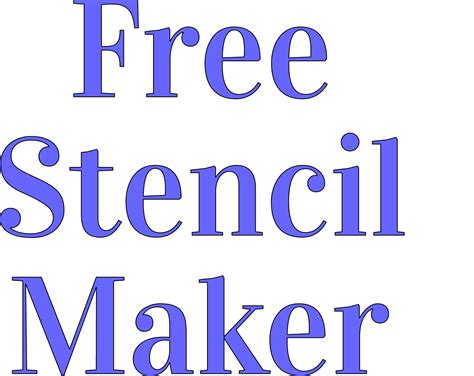Stencil Maker Printable